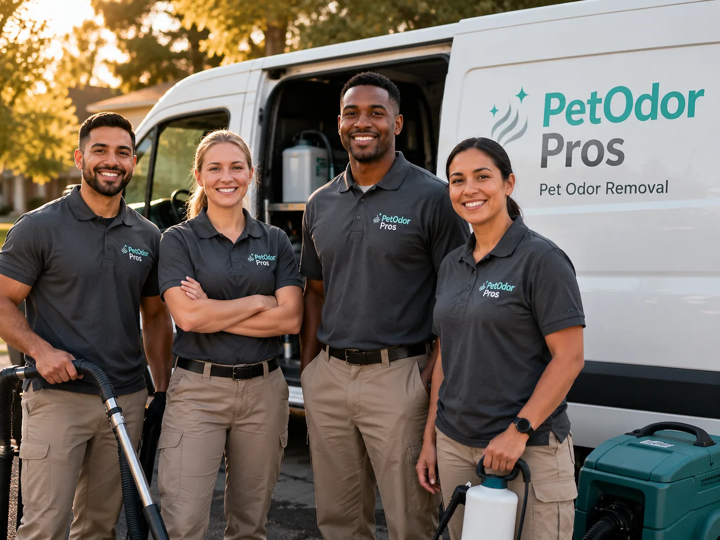Pet Odor Removal team serving Perkasie, PA